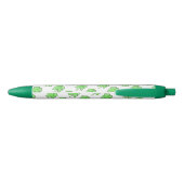 Noir Stylo d'écriture shamrock (Dos)