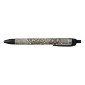 Noir Stylo d'encre (Bas)