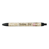 Noir Stylo d'encre à tête de vache (Devant)