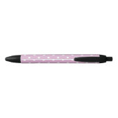 Noir Stylo d'encre Angora Pink (Dos)