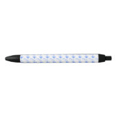 Noir Stylo d'encre bleu et blanc (Devant)