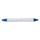 Noir Stylo d'encre bleu Starburst (Devant)