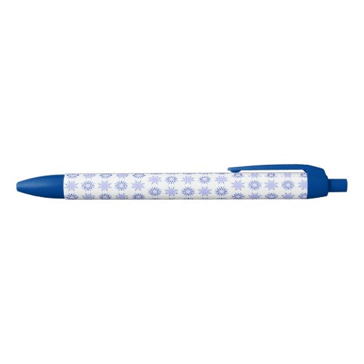 Noir Stylo d'encre bleu Starburst (Haut)