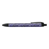 Noir Stylo d'encre d'art abstrait de requin (Haut)