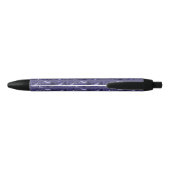 Noir Stylo d'encre d'art abstrait de requin (Dos)