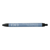 Noir Stylo d'encre de marque Blue Corporate (Devant)