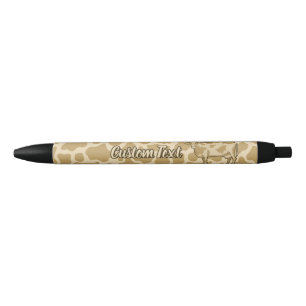 Noir Stylo d'encre de profil de vache