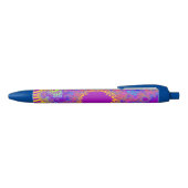 Noir Stylo d'encre de Sunburst Arc-en-ciel tropical per (Haut)