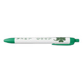 Noir Stylo d'encre de vert de shamrock de bonne chance (Bas)