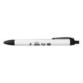 Noir Stylo d'encre du logo Bold Love (Haut)