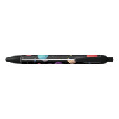 Noir Stylo d'encre galaxy Astronaut & Space (Dos)