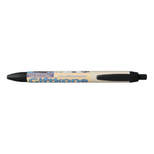 Noir Stylo d'encre Giftkone