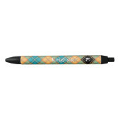 Noir Stylo d'encre Kingfisher Tartan (Devant)