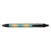 Noir Stylo d'encre Kingfisher Tartan (Dos)