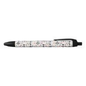Noir Stylo d'encre noire (Haut)