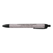 Noir Stylo d'encre noire (Bas)