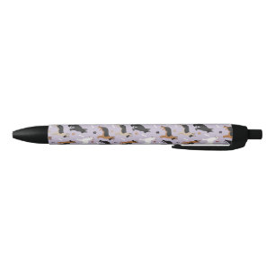 Noir Stylo d'encre noire bergers allemands
