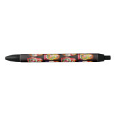 Noir Stylo d'encre noire couleur Matryoshka (Devant)