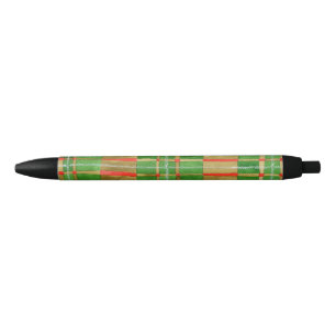Noir Stylo d'encre noire MAC GREGOR TARTAN