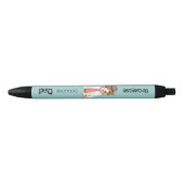 Noir Stylo d'encre noire Pointer Papa (Devant)