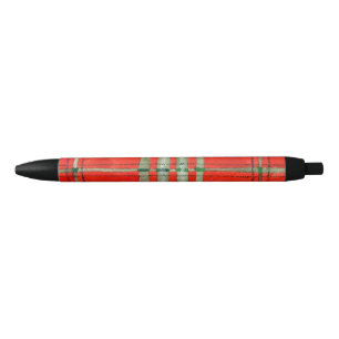 Noir Stylo d'encre noire RED SCOTT TARTAN