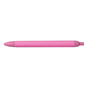 Noir Stylo d'encre noire rose chaud