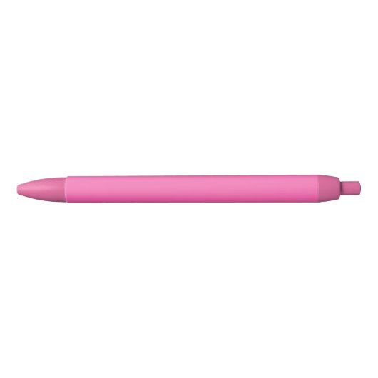 Noir Stylo d'encre noire rose chaud (Devant)
