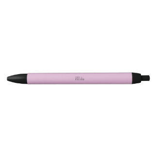Noir Stylo d'encre personnalisé par rose angora
