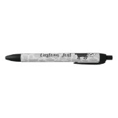 Noir Stylo d'encre pour le méthane de vache (Bas)