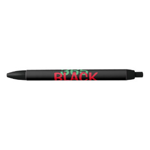 Noir stylo d'histoire noire