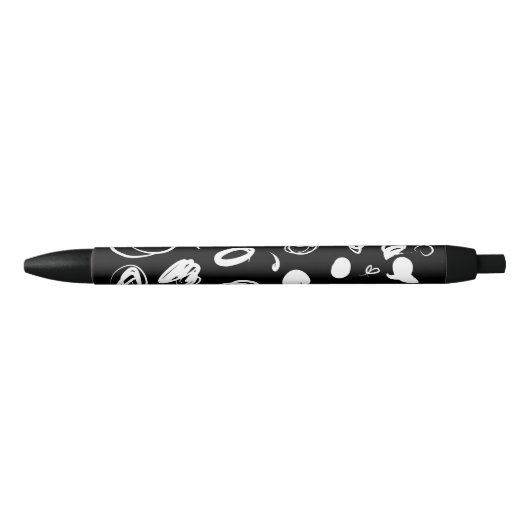 Noir Stylo d'illustration (Devant)