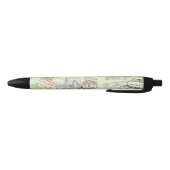 Noir Stylo d'impression de tampon de passeport (Bas)