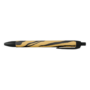 Noir Stylo d'impression de tigre