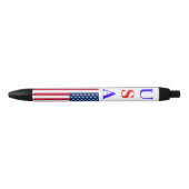 Noir stylo d'indicateur Usa (Devant)
