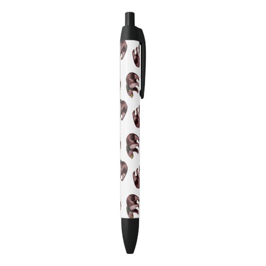 Noir Stylo d'ours (Bas (Vertical))