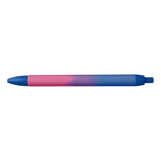 Noir Stylo drapeau bisexuel (Devant)