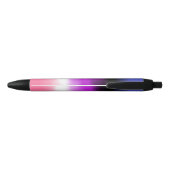 Noir Stylo drapeau Genderfluid (Dos)