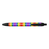 Noir Stylo drapeau LGBT+ (Dos)