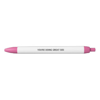 Noir Stylo drôle pour sœur