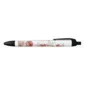 Noir Stylo du bureau des forêts botaniques (Haut)