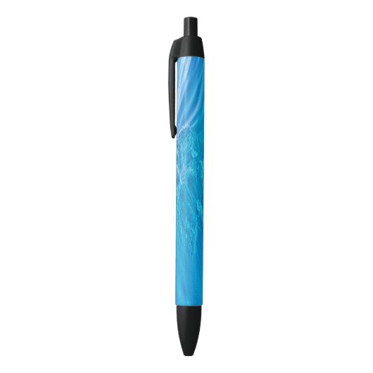 Noir Stylo eau bleue cool (Haut (Vertical))