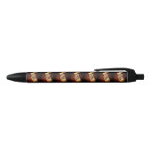 Noir Stylo Effet Dominos (Haut)