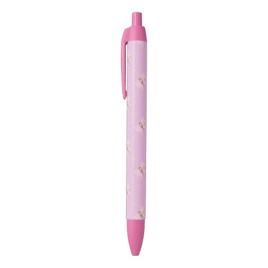 Noir Stylo féerique assez rose d'équilibre, à l'encre (Haut (Vertical))