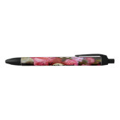 Noir Stylo floral personnalisé (Haut)