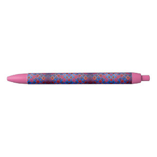 Noir Stylo géométrique dynamique