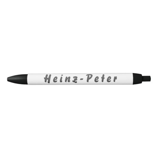 Noir Stylo Heinz-Peter (Devant)