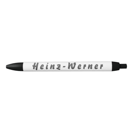 Noir Stylo Heinz-Werner (Devant)