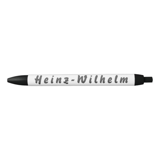 Noir Stylo Heinz-Wilhelm (Devant)