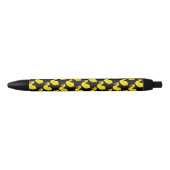 Noir Stylo jaune de canard (Devant)