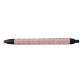 Noir Stylo KNIT NORDIQUE ROUGE (Devant)